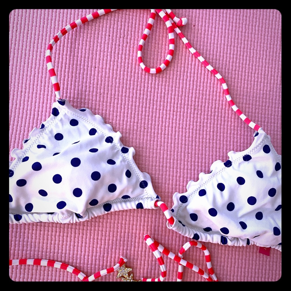 Patriotic 🇺🇸 Triangle Bikini Top